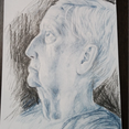 Рисунок "портрет бабушки" на конкурс "Конкурс творческого рисунка “Свободная тема-2021”"