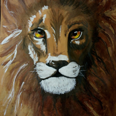 Рисунок "Лев - царь зверей" на конкурс "Конкурс творческого рисунка “Свободная тема-2020”"