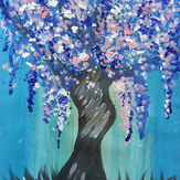 Рисунок "Цветущее дерево" на конкурс "Конкурс творческого рисунка “Свободная тема-2019”"