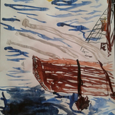 Рисунок "Пиратский корабль" на конкурс "Конкурс творческого рисунка “Свободная тема-2020”"