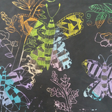 Рисунок "Бабочки" на конкурс "Конкурс творческого рисунка “Свободная тема-2020”"
