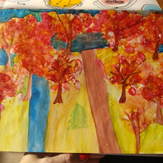 Рисунок "Моя яркая осень"