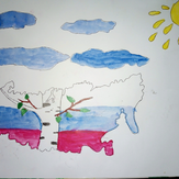 Рисунок "моя родина" на конкурс "Конкурс детского рисунка “Мой родной, любимый край”"