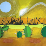 Рисунок "Пустыня"