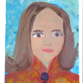 Рисунок "цвет настроения - мама" на конкурс "Конкурс творческого рисунка “Свободная тема-2019”"