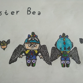 Рисунок "Easter Bea" на конкурс "Конкурс рисунка по игре Brawl Stars - “Биби и Беа: Герой или злодей?”"
