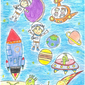 Волшебные сны о космосе, Каролина Федорина, 7 лет