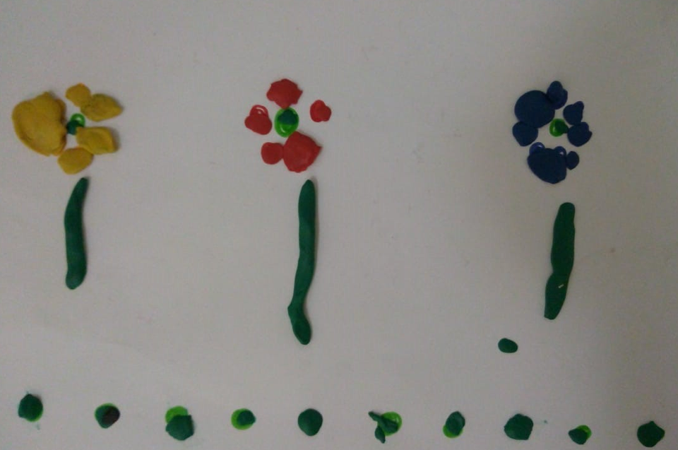 Детский рисунок - Цветы