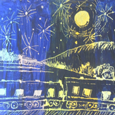 Рисунок "на поезде по Кольскому краю" на конкурс "Конкурс детского рисунка “Мой родной, любимый край”"