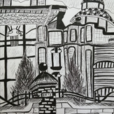 Рисунок "Улица родного города"