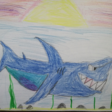 Рисунок "Акула"