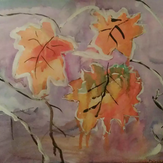 Рисунок "Дождливая осень" на конкурс "Конкурс рисунка "Осенний листопад 2017""