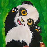 Рисунок "Малыш панда" на конкурс "Конкурс детского рисунка "Рисовашки - 1-6 серии""