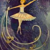 Рисунок "Я буду балериной"