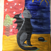 Рисунок "Чёрная Гила" на конкурс "Конкурс детского рисунка “Невероятные животные - 2018”"