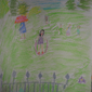 В городском парке, Елизавета Федорченко, 9 лет