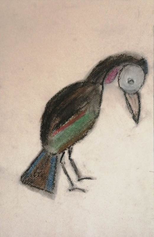 Детский рисунок - Птица