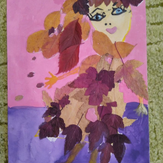 Рисунок "Осенняя красавица"