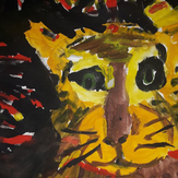 Рисунок "Тигр" на конкурс "Конкурс творческого рисунка “Свободная тема-2019”"