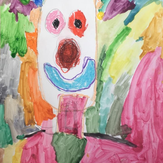 Рисунок "Веселый клоун" на конкурс "Конкурс творческого рисунка “Свободная тема-2019”"