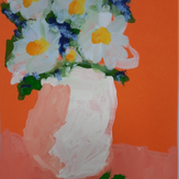 Рисунок "Цветы для мамы" на конкурс "Конкурс творческого рисунка “Свободная тема-2024""