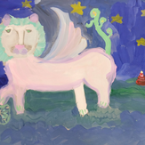 Рисунок "Магическое животное" на конкурс "Конкурс детского рисунка “Невероятные животные - 2018”"