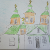Рисунок "Олонец" на конкурс "Конкурс детского рисунка “Мой родной, любимый край”"