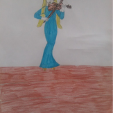 Рисунок "Я играю на скрипке" на конкурс "Конкурс детского рисунка “Когда я вырасту... 2018”"