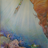 Рисунок "Путешествие в подводный мир" на конкурс "Конкурс детского рисунка “Отдых Мечты - 2018”"