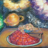 Рисунок "Сон" на конкурс "Конкурс детского рисунка “Таинственный космос - 2018”"