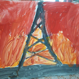 Рисунок "Эйфилева башня"