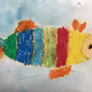 Радужная волшебная рыбка, Соня Агаджанян, 5 лет