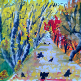 Рисунок "Осенний парк"
