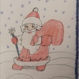Рисунок "Дед Мороз 2"