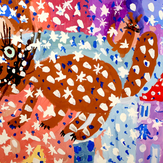 Рисунок "Котик в снегу" на конкурс "Конкурс “Новогодняя Магия - 2020”"