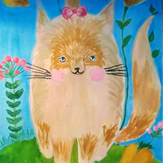 Рисунок "Кошечка"