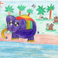 Добрый слоник, Дарья Моисеева, 7 лет