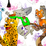 Рисунок "Животные-мои друзья" на конкурс "Конкурс творческого рисунка “Свободная тема-2020”"