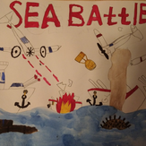 Рисунок "Морской бой" на конкурс "Конкурс творческого рисунка “Свободная тема-2021”"