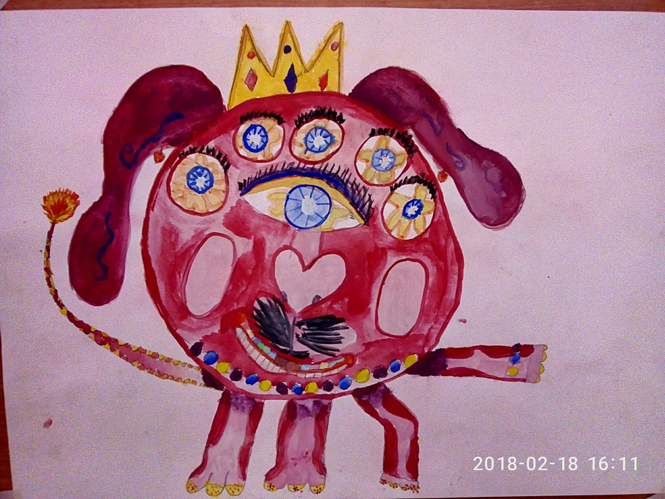 Детский рисунок - Косомба