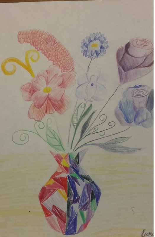 Детский рисунок - Цветы