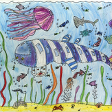 Рисунок "подводная лодка" на конкурс "Конкурс творческого рисунка “Свободная тема-2019”"