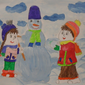 Снеговик готов, София Семёнова, 9 лет