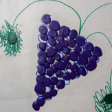 Рисунок "виноград"