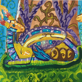 Рисунок "Семья динозавров" на конкурс "Конкурс творческого рисунка “Свободная тема-2020”"