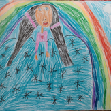 Рисунок "радужный сон" на конкурс "Конкурс детского рисунка "Рисовашки и друзья""