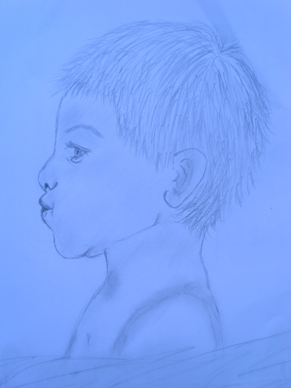 Детский рисунок - ребенок