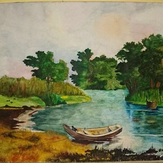 Рисунок "Озеро"