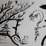 Рисунок "Стих о Драконе" на конкурс "Конкурс творческого рисунка “Свободная тема-2019”"