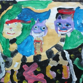 Рисунок "Трикот-пират с планеты Нибиру" на конкурс "Конкурс детского рисунка “Таинственный космос - 2018”"
